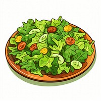 Salad Clipart vegetable plant food.