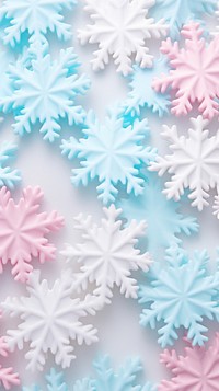 Snowflake confectionery backgrounds celebration.