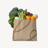 Kraft grocery shopping bag
