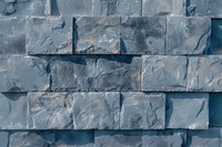 Limestone backgrounds blue wall.