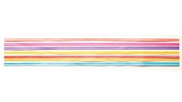 Colorful line adhesive strip white background creativity rectangle.