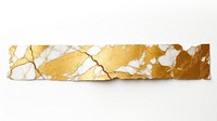 Marble gold adhesive strip jewelry white background accessories.