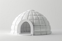 White igloo architecture observatory.