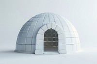 Igloo architecture observatory building.