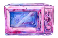 Microwave appliance microwave purple.