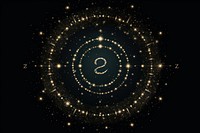 Zodiac shape sparkle light glitter astronomy space night.