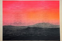Desert backgrounds painting texture.