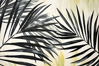 Minimal palm leaves backgrounds abstract pattern.