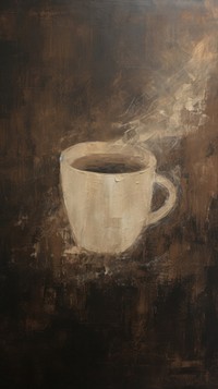 Coffee cup coffee painting drink.