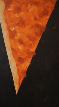 Acrylic paint of pizza backgrounds darkness abstract.