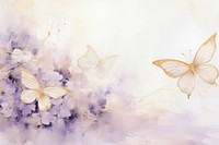 Butterflies watercolor background painting backgrounds lavender.