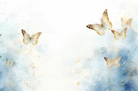 Butterflies watercolor background butterfly painting animal.