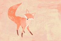 Cute fox illustration cartoon animal mammal.