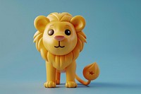 3d Leo cartoon figurine mammal.