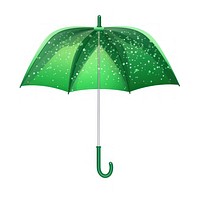 PNG Umbrella icon umbrella green white background.