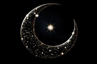 Moon shape sparkle light glitter astronomy eclipse nature.