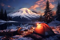 Camping camping outdoors nature.