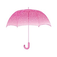 PNG Umbrella icon umbrella pink white background.