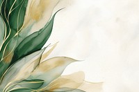 Plant watercolor backgrounds painting pattern.