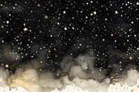 Stars watercolor backgrounds snowflake astronomy.
