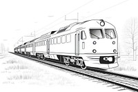 Train locomotive vehicle railway.