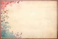 Vintage frame of japanese arts backgrounds paper distressed.