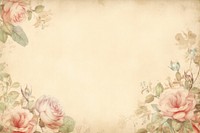 Vintage frame of rose backgrounds pattern texture.