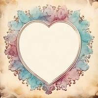 Vintage heartcircle frame backgrounds paper creativity.