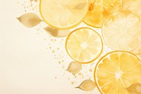 Yuzu fruit watercolor background backgrounds lemon food.