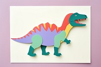 Dinosaur animal art representation.