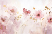 Flowers watercolor background backgrounds painting blossom.