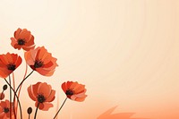 Illustration of graphic background flower backgrounds poppy.