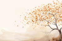 Maple tree watercolor background backgrounds painting plant.