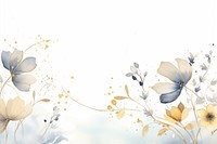 Watercolor flower backgrounds pattern fragility.