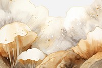 Mushroom watercolor background backgrounds creativity fragility.