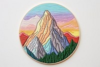 Patch mountain pattern representation creativity.