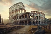 Rome colosseum landmark history.