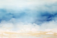 Sea and beach watercolor background painting backgrounds nature.