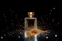 Perfume cosmetics sparks bottle.