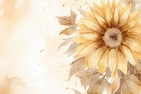 Sunflower watercolor background backgrounds painting pattern.