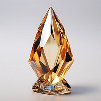 Gold trophy gemstone crystal jewelry.
