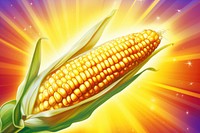 Corn plant food medication.