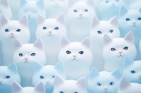 Cat heads gradient background backgrounds animal mammal.