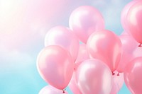 Pink balloons gradient background backgrounds celebration anniversary.