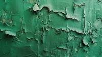 Green abstract rough paint.