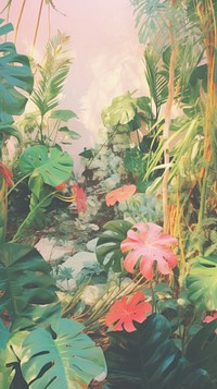 Jungle art outdoors painting.