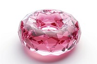 Donut gemstone jewelry crystal.