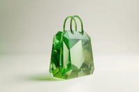 Shopping bag gemstone jewelry handbag.