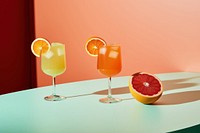Grapefruit cocktail drink juice.