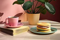 Pancake cup furniture saucer.